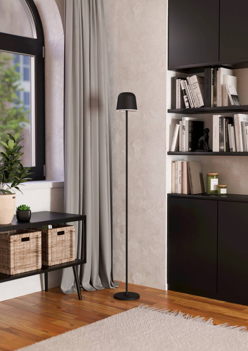 EGLO staande lamp Mannera-L - Zwart