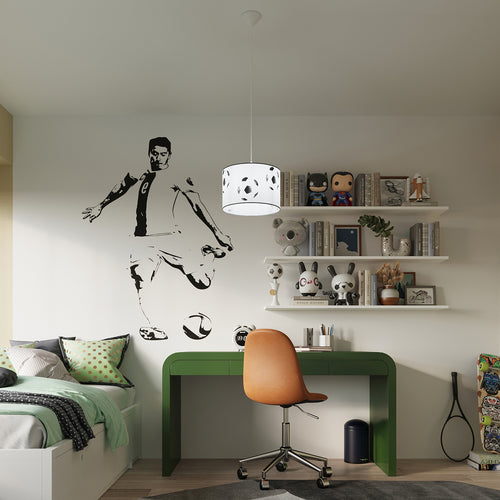 Sollux Lighting Hanglamp VOETBAL A 30 - 30x30x82cm