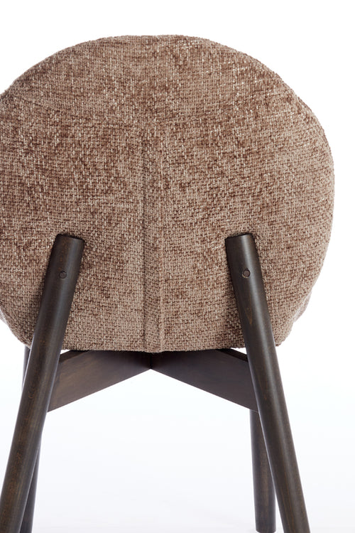 Light & Living eetkamerstoel SINOSA - 59x50x83cm - bruin - Set van 2 - vtwonen shop