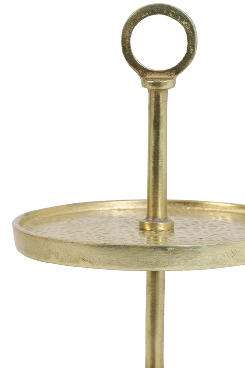 Light & Living etagere LUTEK - Ø32x48cm - goud - vtwonen shop