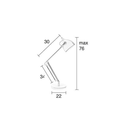 Zuiver Reader Bureaulamp Mat Zwart - vtwonen shop