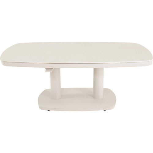 Lesli Living tuintafel Geneva - beige - 135x83cm