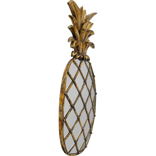 Kare Design Wanddecoratie spiegel ananas 50cm