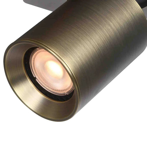 Artdelight spot Megano - 2 lichts - 20  x 11.5   cm - brons