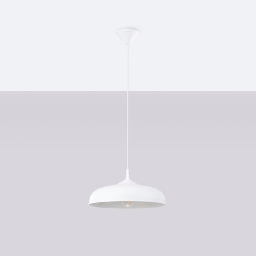 Sollux Lighting Hanglamp GINA wit - 38x38x74cm