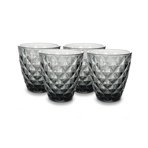 Salt & Pepper - Glas 22cl grijs Prisma - Set van 4 - vtwonen shop