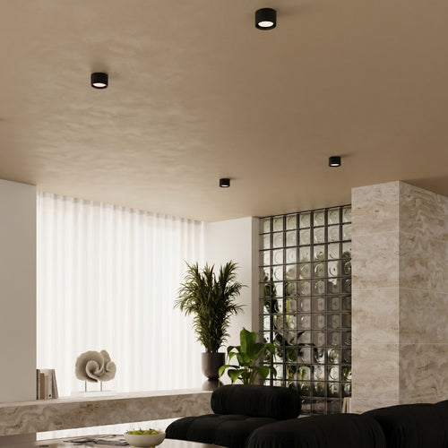 Sollux Lighting Plafondlamp MODO 2 zwart Gx53 - 21x10x8cm