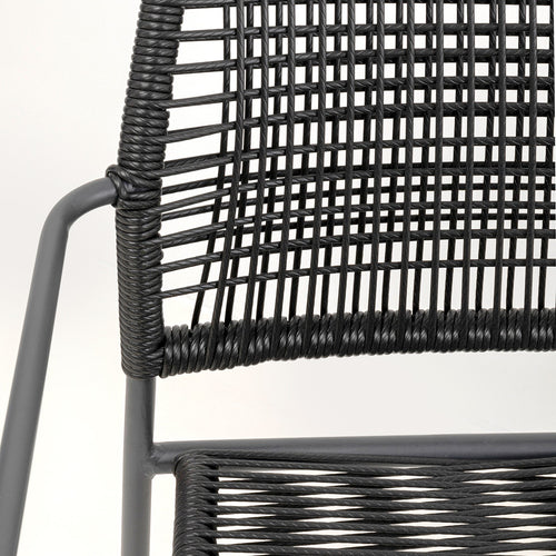 Kare Design Tuinstoel met armleuningen Madagascar zwart - vtwonen shop