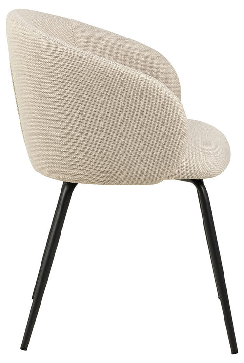 Rebellenclub Eetkamerstoel Rylin - Set van 2 - Beige - vtwonen shop