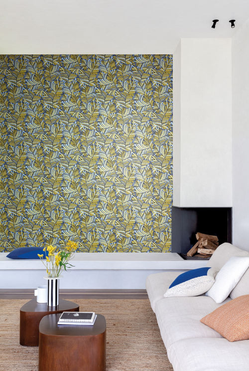 Masureel behang bladeren groen - 53 cm x 10.05 m - 632054 - vtwonen shop