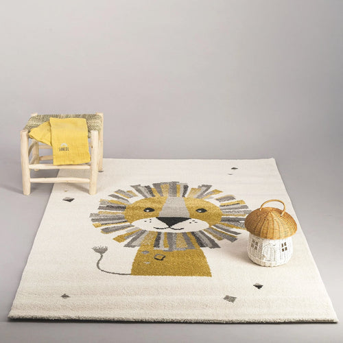 AFK Living vloerkleed Leeuw - voor kinderen - veelkleurig - 120 x 170 cm - vtwonen shop
