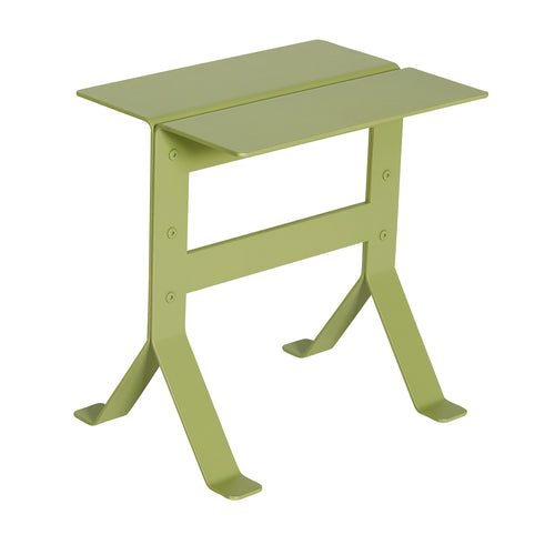 Hübsch bijzettafel Fold - ijzer - 40x30xh42cm
