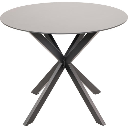 Lesli Living tuintafel Crest - zwart - Ø90x73cm