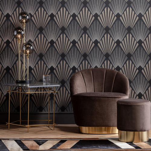 Kare Design Vloerlamp Al Capone Tre 83cm - vtwonen shop