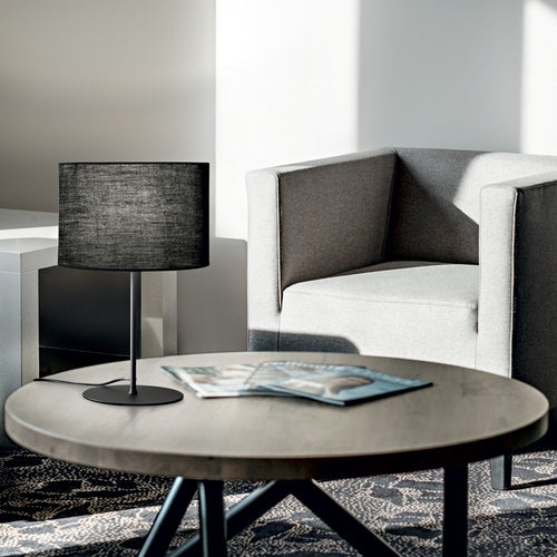 Ideal Lux SET UP Hoge tafellampvoet alleen zwart