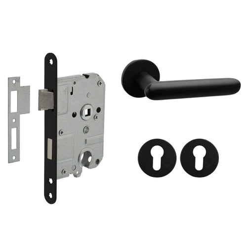 MooideurBeslag Rinnovo deurklink geveerd - cilinderopening - binnenwerk - vtwonen shop