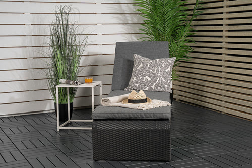 Rebellenclub Ligstoel Haven - Zwart - vtwonen shop