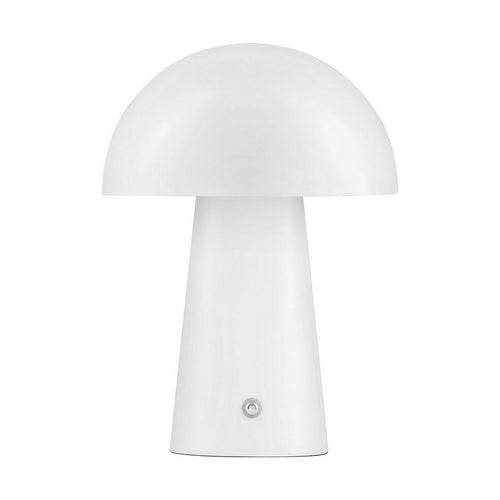 Nova Luce ANDE Geïntegreerde LED-tafellamp, mat wit, aanraakgevoelig, dimbaar, 2W 129lm 3000K, USB-aansluiting