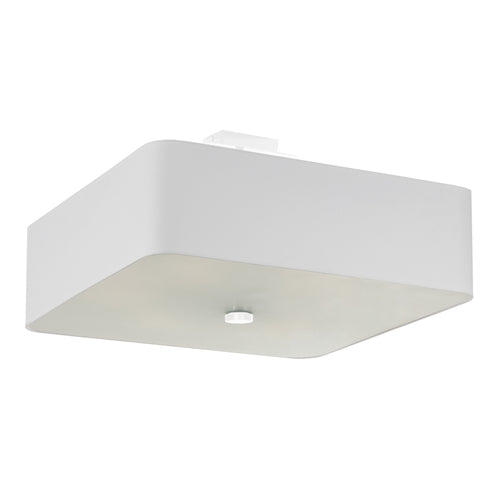 Sollux Lighting Plafondlamp LOKKO 45 wit - 45x45x25cm