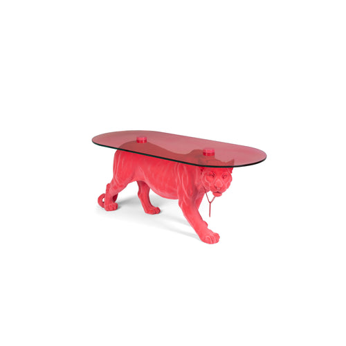 Bold Monkey Dope As Hell Panter salontafel Roze - vtwonen shop