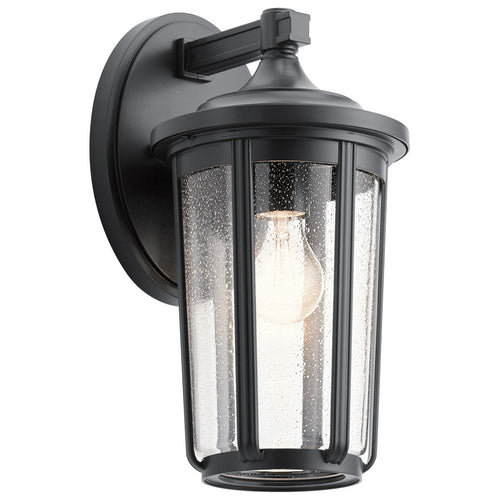 Elstead Kichler Fairfield Outdoor Wandlantaarn Zwart, IP44
