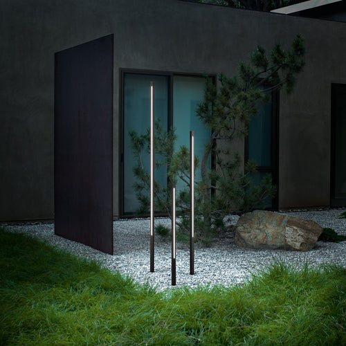 Ideal Lux JEDI 120cm LED Buitenpaal Zwart, 3000K, IP65, Niet-dimbaar