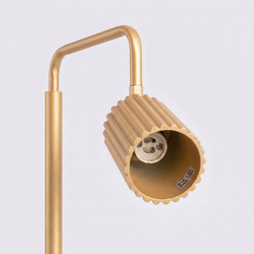 Sollux Lighting Vloerlamp KARBON 1 goud - 30x30x160cm