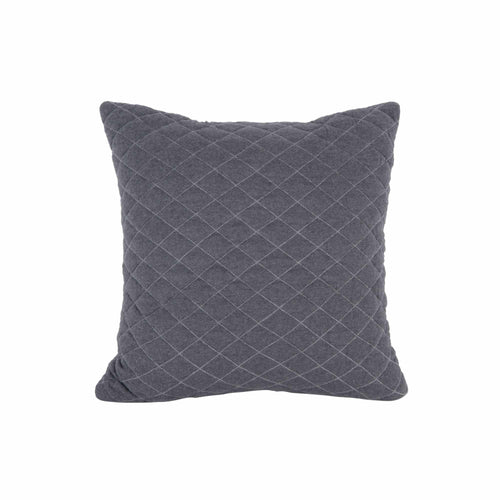 Present Time sierkussen Diamonds Quilted - grijs - 45x45x15cm - vtwonen shop