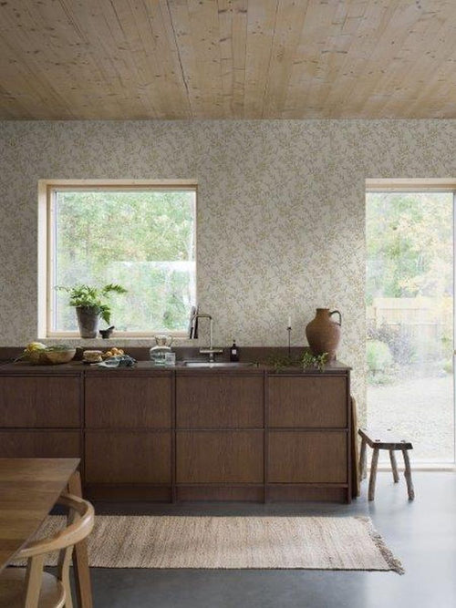 Borastapeter behang bladeren beige - 53 cm x 10.05 m - 661048 - vtwonen shop