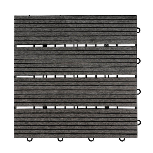 Home Deluxe WPC houttegels BAVARA antraciet 9m² - vtwonen shop