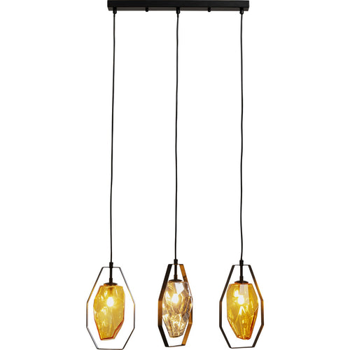 Kare Design Hanglamp Diamond Fever 67cm zwart - vtwonen shop