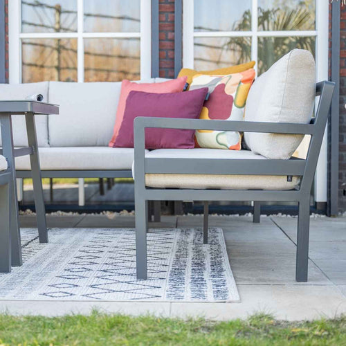 Garden Impressions lounge dining set Markus - desert sand 4-delig - vtwonen shop