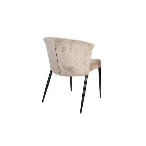 Dutchbone Georgia Eetkamerstoelen  Beige - Set van 2 - vtwonen shop