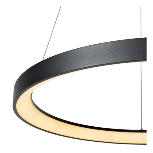 Lucide hanglamp VIDAL - Geïntegreerde LED - Zwart - vtwonen shop