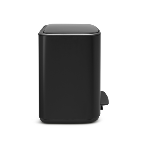 Brabantia Bo Pedaalemmer, met 2 binnenemmers, 11 + 23 liter - Matt Black - vtwonen shop