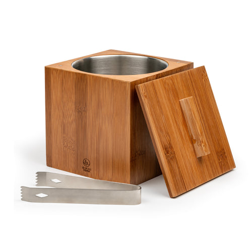 Leopold Vienna - IJsemmer met deksel Barolo + tang 1,8 liter - vtwonen shop