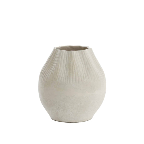 Light & Living bloempot Acda - wit - Ø43.5cm