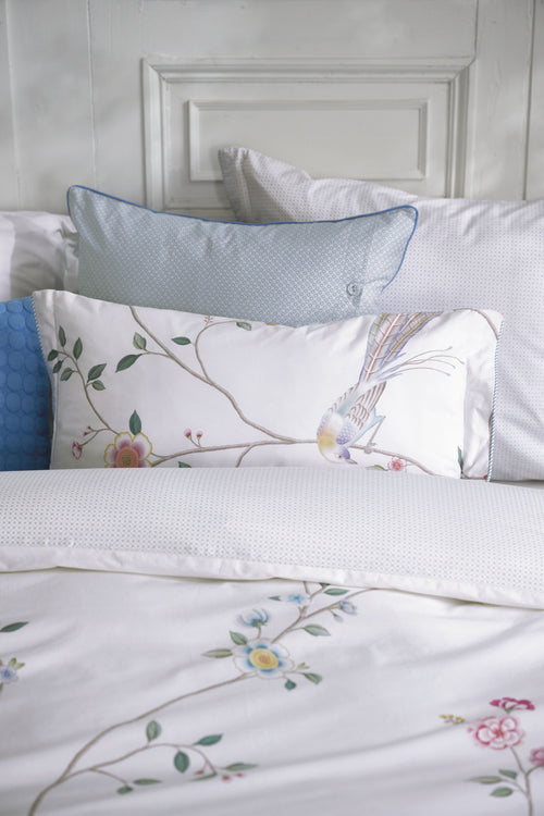 Pip Studio  Bamboo Blossom Cushion - 35 x 60 cm - Wit - vtwonen shop
