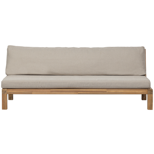 vtwonen Relax Tuinbank Relax - Acacia hout - Naturel/Zand - vtwonen shop