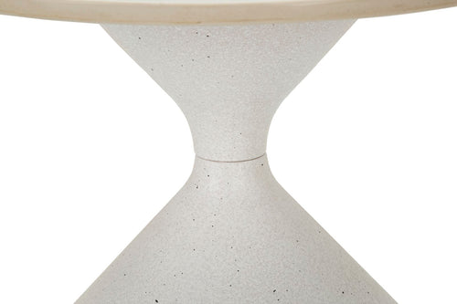 Mauro Ferretti bijzettafel - 42x40 cm - wit