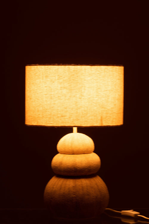 J-Line lamp Zee-Egel - polyresin - beige