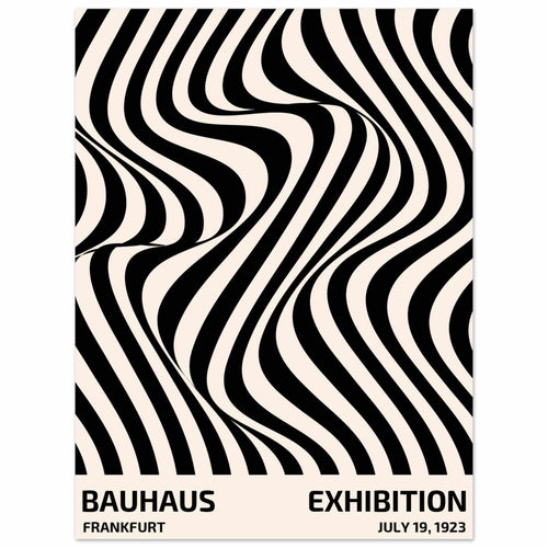 Artfulprints  Bauhaus - Exhibition Frankfurt   poster 30x40 cm - vtwonen shop