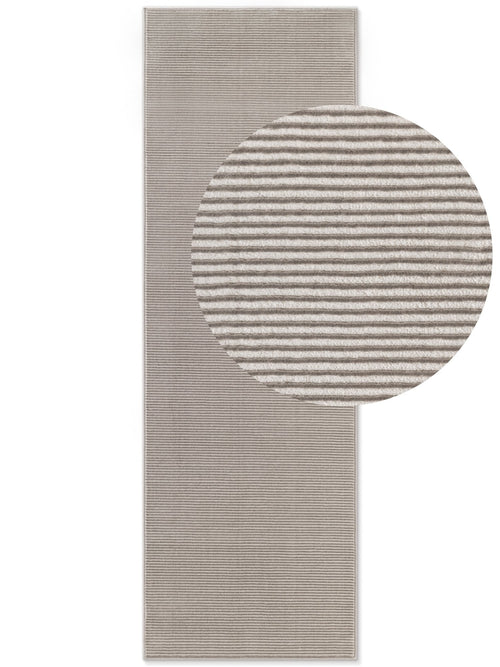 Elle Decoration Perles Shortpile Rug Dolomite Cream Grey 160x235 cm