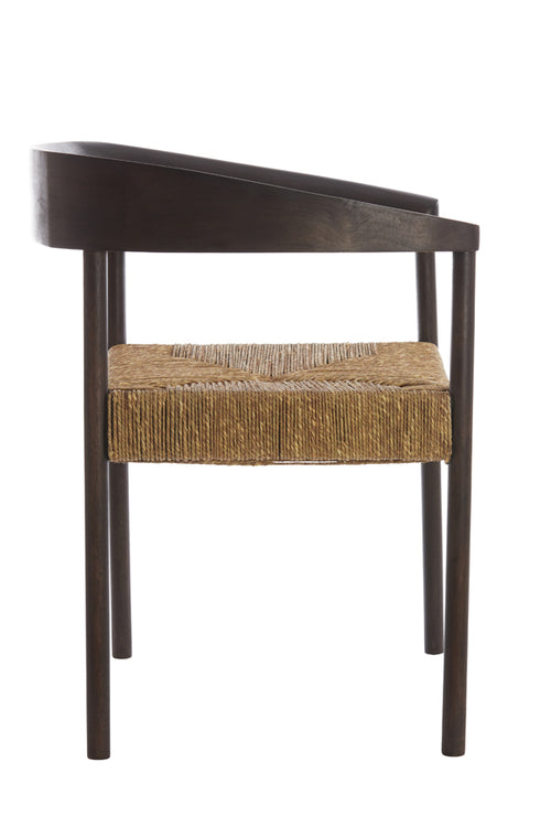 Light & Living stoel DELMAR - 60.5x57x76.5cm - bruin