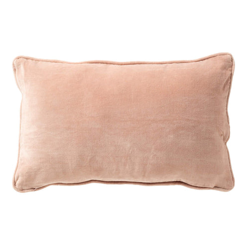 CARINA - kussenhoes 30x50 cm - 100% katoen - Misty Rose - roze