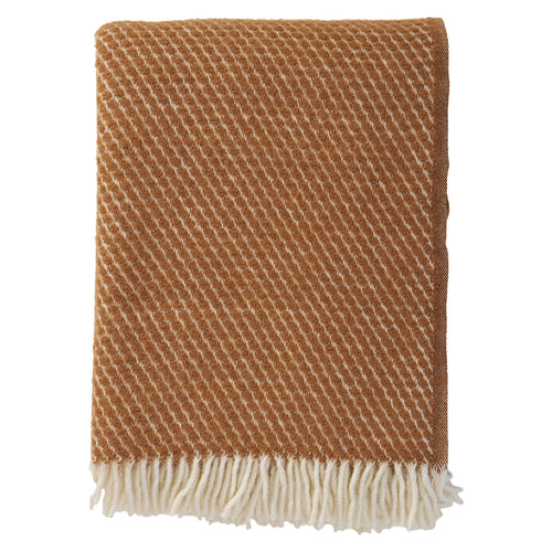 Klippan 100% wollen - deken Velvet - mocca - 130x200cm - vtwonen shop