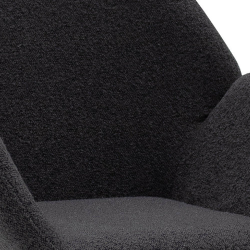 Kick eetkamerstoel Fitz - Donkergrijs - vtwonen shop