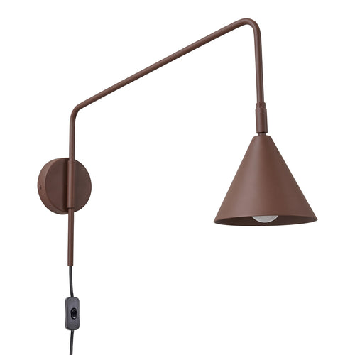 Sollux Lighting Wandlamp NOX bruin - 14x61x30cm