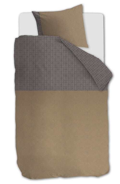 Beddinghouse Dekbedovertrek Anani - 140 x 200/220 cm - Taupe