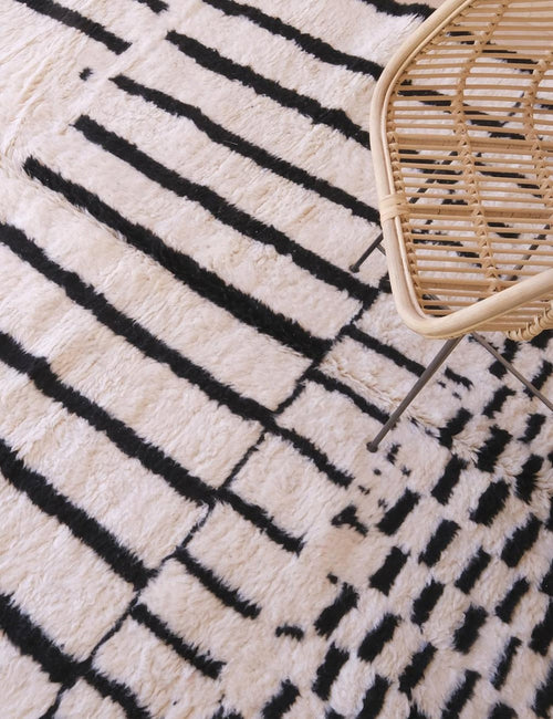 AFK Living vloerkleed Berber - handgemaakt - Wol - 300 cm x 400 cm